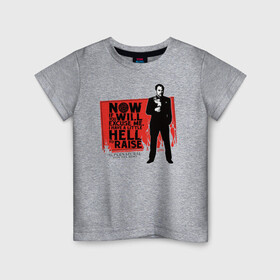 Детская футболка хлопок с принтом SPN Hell To Raise в Новосибирске, 100% хлопок | круглый вырез горловины, полуприлегающий силуэт, длина до линии бедер | Тематика изображения на принте: crowley | sn | spn | supernatural | vdzabma | кроули | сверхъестественное | сн | спн