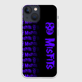 Чехол для iPhone 13 mini с принтом MISFITS [9] в Новосибирске,  |  | misfits | music | rock | мисфитс | музыка | рок