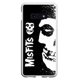 Чехол для Samsung S10E с принтом MISFITS [1] в Новосибирске, Силикон | Область печати: задняя сторона чехла, без боковых панелей | Тематика изображения на принте: misfits | music | rock | мисфитс | музыка | рок