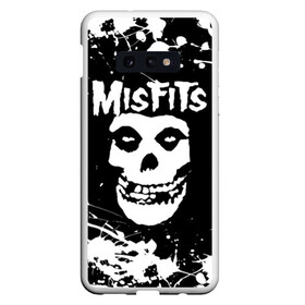 Чехол для Samsung S10E с принтом MISFITS [4] в Новосибирске, Силикон | Область печати: задняя сторона чехла, без боковых панелей | Тематика изображения на принте: misfits | music | rock | мисфитс | музыка | рок