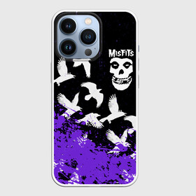 Чехол для iPhone 13 Pro с принтом MISFITS [6] в Новосибирске,  |  | misfits | music | rock | мисфитс | музыка | рок