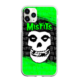 Чехол для iPhone 11 Pro матовый с принтом MISFITS [3] в Новосибирске, Силикон |  | misfits | music | rock | мисфитс | музыка | рок