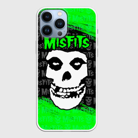 Чехол для iPhone 13 Pro Max с принтом MISFITS [3] в Новосибирске,  |  | misfits | music | rock | мисфитс | музыка | рок