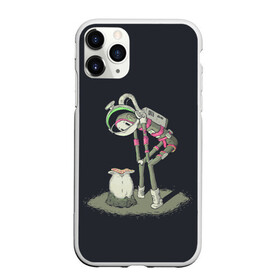 Чехол для iPhone 11 Pro Max матовый с принтом Bonsticks 2 в Новосибирске, Силикон |  | alien | art | bonsticks | bonsticks 2 | drawing | egg | game | man | space | spacesuit | арт | бонстики | бонстики 2 | игра | космос | рисунок | скафандр | человечек | чужой | яйцо