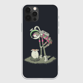 Чехол для iPhone 12 Pro Max с принтом Bonsticks 2 в Новосибирске, Силикон |  | alien | art | bonsticks | bonsticks 2 | drawing | egg | game | man | space | spacesuit | арт | бонстики | бонстики 2 | игра | космос | рисунок | скафандр | человечек | чужой | яйцо