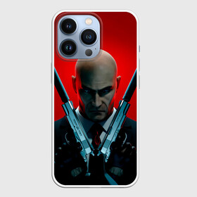 Чехол для iPhone 13 Pro с принтом Agent here в Новосибирске,  |  | agent 47 | game | games | hitman | hitmen | агент 47 | игра | игры | ршеьфт | хитман | хитмэн