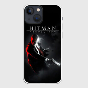 Чехол для iPhone 13 mini с принтом Hitman Absolution в Новосибирске,  |  | agent 47 | game | games | hitman | hitmen | агент 47 | игра | игры | ршеьфт | хитман | хитмэн