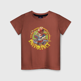 Детская футболка хлопок с принтом Five Finger Death Punch в Новосибирске, 100% хлопок | круглый вырез горловины, полуприлегающий силуэт, длина до линии бедер | car | groove metal | group | rock | автомобиль | грув металл | группа | рок