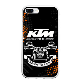 Чехол для iPhone 7Plus/8 Plus матовый с принтом KTM MOTORCYCLES / КТМ МОТОЦИКЛЫ в Новосибирске, Силикон | Область печати: задняя сторона чехла, без боковых панелей | ktm | ktm duke | motorcycle. | байк | байкер | ктм | ктм дюк | мотоспорт | мототехника | мотоцикл | мотоциклист | скутер