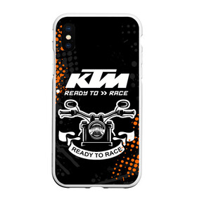 Чехол для iPhone XS Max матовый с принтом KTM MOTORCYCLES / КТМ МОТОЦИКЛЫ в Новосибирске, Силикон | Область печати: задняя сторона чехла, без боковых панелей | ktm | ktm duke | motorcycle. | байк | байкер | ктм | ктм дюк | мотоспорт | мототехника | мотоцикл | мотоциклист | скутер