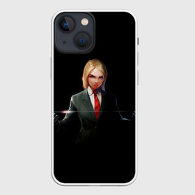 Чехол для iPhone 13 mini с принтом Hitwoman в Новосибирске,  |  | agent 47 | game | games | hitman | hitmen | агент 47 | игра | игры | ршеьфт | хитман | хитмэн