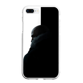 Чехол для iPhone 7Plus/8 Plus матовый с принтом Winter Hitman в Новосибирске, Силикон | Область печати: задняя сторона чехла, без боковых панелей | agent 47 | game | games | hitman | hitmen | агент 47 | игра | игры | ршеьфт | хитман | хитмэн