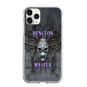Чехол для iPhone 11 Pro матовый с принтом DM Dungeon Master SKULL в Новосибирске, Силикон |  | Тематика изображения на принте: dd | dm | dungeon master | dungeons and dragons | skull | днд | мастер подземелий | подземелья и драконы