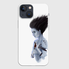Чехол для iPhone 13 mini с принтом Дух в Новосибирске,  |  | dbd | dead by daylight | spirit | дбд | дух | ман