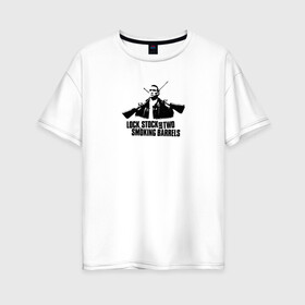 Женская футболка хлопок Oversize с принтом Винни Джонс  в Новосибирске, 100% хлопок | свободный крой, круглый ворот, спущенный рукав, длина до линии бедер
 | боевик | винни джонс | гай ричи | герой | кино | фильм