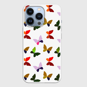 Чехол для iPhone 13 Pro с принтом Бабочки и лето. в Новосибирске,  |  | бабочки | красота | лето | любовь | насекомые | природа