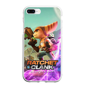 Чехол для iPhone 7Plus/8 Plus матовый с принтом Ratchet & Clank: Rift Apart в Новосибирске, Силикон | Область печати: задняя сторона чехла, без боковых панелей | Тематика изображения на принте: action | animals | nextgen | pc | playstation | ps 5 | ratchet and clank rift apart | robot | sony | steam | top | valve | video games | weapon | xbox | валв | видео игры | животные | иксбокс | некстген | оружие | пк | плейстейшен | пс 5 | робот 