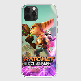 Чехол для iPhone 12 Pro с принтом Ratchet & Clank: Rift Apart в Новосибирске, силикон | область печати: задняя сторона чехла, без боковых панелей | action | animals | nextgen | pc | playstation | ps 5 | ratchet and clank rift apart | robot | sony | steam | top | valve | video games | weapon | xbox | валв | видео игры | животные | иксбокс | некстген | оружие | пк | плейстейшен | пс 5 | робот 