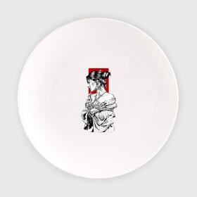 Тарелка с принтом Шибари в Новосибирске, фарфор | диаметр - 210 мм
диаметр для нанесения принта - 120 мм | арт | верёвка | девушка | кимано | рисунок | связывание | черно белый | чёрно белый рисунок | шибаре