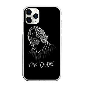 Чехол для iPhone 11 Pro матовый с принтом THE DUDE (Большой Лебовски) в Новосибирске, Силикон |  | Тематика изображения на принте: abide | big | dude | jeff | lebowski | the | большой | лебовски | фильм | чувак