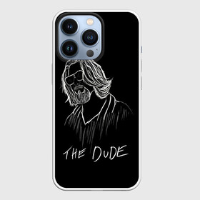 Чехол для iPhone 13 Pro с принтом THE DUDE (Большой Лебовски) в Новосибирске,  |  | abide | big | dude | jeff | lebowski | the | большой | лебовски | фильм | чувак