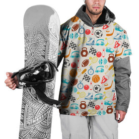 Накидка на куртку 3D с принтом Спорт в Новосибирске, 100% полиэстер |  | sport | баскетбол | бейсбол | биатлон | бокс | боулинг | волейбол | гольф | зож | крикет | легкая атлетика | лыжный спорт | мма | плавание | регби | спорт | спортсмен | теннис | тяжелая атлетика