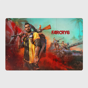 Магнитный плакат 3Х2 с принтом Far Cry 6 Фар Край 6 в Новосибирске, Полимерный материал с магнитным слоем | 6 деталей размером 9*9 см | far cry | farcry | game | во все тяжкие | джанкарло | игра | тайны коко | фар край | фаркрай | эспозито