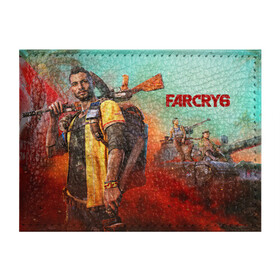 Обложка для студенческого билета с принтом Far Cry 6 Фар Край 6 в Новосибирске, натуральная кожа | Размер: 11*8 см; Печать на всей внешней стороне | Тематика изображения на принте: far cry | farcry | game | во все тяжкие | джанкарло | игра | тайны коко | фар край | фаркрай | эспозито