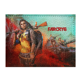 Обложка для студенческого билета с принтом Far Cry 6 Фар Край 6 в Новосибирске, натуральная кожа | Размер: 11*8 см; Печать на всей внешней стороне | Тематика изображения на принте: far cry | farcry | game | во все тяжкие | джанкарло | игра | тайны коко | фар край | фаркрай | эспозито