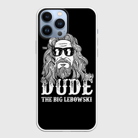 Чехол для iPhone 13 Pro Max с принтом Dude the Big Lebowski в Новосибирске,  |  | dude | jeff bridges | the big lebowski | блики | большой лебовский | джефф бриджес | молния | фильм | чувак