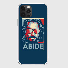 Чехол для iPhone 12 Pro Max с принтом ABIDE Большой Лебовский в Новосибирске, Силикон |  | dude | jeff bridges | the big lebowski | большой лебовский | джефф бриджес | поп арт | фильм | чувак