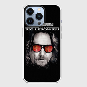 Чехол для iPhone 13 Pro с принтом The Big Lebowski в Новосибирске,  |  | Тематика изображения на принте: dude | jeff bridges | the big lebowski | большой лебовский | джефф бриджес | ковер | красные очки | узор | фильм | чувак