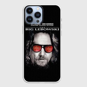 Чехол для iPhone 13 Pro Max с принтом The Big Lebowski в Новосибирске,  |  | dude | jeff bridges | the big lebowski | большой лебовский | джефф бриджес | ковер | красные очки | узор | фильм | чувак