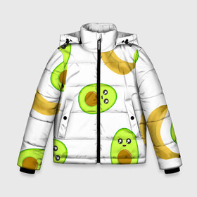 Зимняя куртка для мальчиков 3D с принтом Банан и Авокадо в Новосибирске, ткань верха — 100% полиэстер; подклад — 100% полиэстер, утеплитель — 100% полиэстер | длина ниже бедра, удлиненная спинка, воротник стойка и отстегивающийся капюшон. Есть боковые карманы с листочкой на кнопках, утяжки по низу изделия и внутренний карман на молнии. 

Предусмотрены светоотражающий принт на спинке, радужный светоотражающий элемент на пуллере молнии и на резинке для утяжки | авокадо | банан | витамины | вкусный | глаза | деликатес | десерт | диета | еда | жёлтый | кожура | косточка | лицо | меню | модный | мякоть | плод | прикол | рот | сладкий | смешной | смузи | сочный