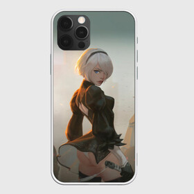 Чехол для iPhone 12 Pro Max с принтом Nier в Новосибирске, Силикон |  | automata | game | nier | robots | yorha | андроид | аниме | воин | девушка | игра | нир | робот | самурай | экшн