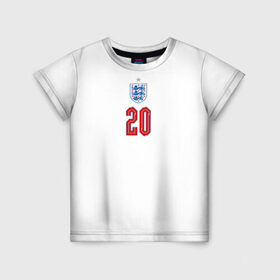 Детская футболка 3D с принтом Фил Фоден форма Англия в Новосибирске, 100% гипоаллергенный полиэфир | прямой крой, круглый вырез горловины, длина до линии бедер, чуть спущенное плечо, ткань немного тянется | Тематика изображения на принте: 2020 | 2021 | euro | fifa | fil | foden | uefa | аглийская | англичане | англия | евро | сборная англии | сборной | уефа | фил фоден | филип | фифа | фоден | форма | футбол | футбольная