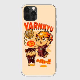 Чехол для iPhone 12 Pro с принтом YARNKYU Haikyu!! | ЯКУ Хайкью!! в Новосибирске, силикон | область печати: задняя сторона чехла, без боковых панелей | anime | haikyu | haikyuu | manga | nekoma high | toritsu nekoma kk | yaku morisuke | аниме | волейбол | волейбольный клуб | котята | манга | мориске яку | мяч | номер 3 | старшая некома | хаику | хаикую