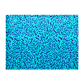 Обложка для студенческого билета с принтом Неоновые синие узоры в Новосибирске, натуральная кожа | Размер: 11*8 см; Печать на всей внешней стороне | Тематика изображения на принте: abstract | blue | neon | sea | абстракционизм | абстракция | африканские | вода | волны | голубые узоры | камуфляж | лагуна | линии | мелкий узор | мемфис | море | морское | неоновый | орнамент | пятна | пятнистый