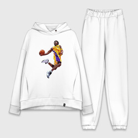 Женский костюм хлопок Oversize с принтом Kobe Jump в Новосибирске,  |  | basketball | bryant | game | james | kobe | lakers | lebron | los angeles | nba | sport | streetball | баскетбол | баскетболист | брайант | джеймс | игра | игрок | коби | леброн | лейкерс | лос анджелес | мяч | нба | спорт | стритбол