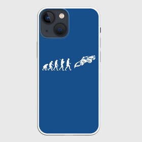 Чехол для iPhone 13 mini с принтом Rocket evolution в Новосибирске,  |  | Тематика изображения на принте: game | games | race | гонка | гоночка | игра | игры | лига ракет | машинки | рокет лига | футбол