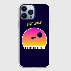 Чехол для iPhone 13 Pro Max с принтом We are rocket horizon в Новосибирске,  |  | game | games | race | rocket league | гонка | гоночка | игра | игры | лига ракет | машинки | рокет лига | футбол