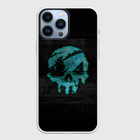 Чехол для iPhone 13 Pro Max с принтом Skull of pirate в Новосибирске,  |  | Тематика изображения на принте: game | games | pirate | sea of thieves | sot | игра | игры | корабли | корабль | кракен | майкрософт | море | море воров | моря | пираты