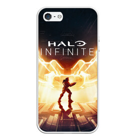 Чехол для iPhone 5/5S матовый с принтом Halo infinite Мастер Чиф в Новосибирске, Силикон | Область печати: задняя сторона чехла, без боковых панелей | alien | future | galactic | games | halo | helmet | infinite | master chief | microsoft | nextgen | robot | space | war | weapon | xbox | бесконечность | будущее | война | галактика | игры | иксбокс | инопланетянин | космос | майкрософт | мастер чиф | нек