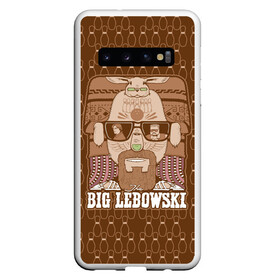 Чехол для Samsung Galaxy S10 с принтом The Big Lebowski в Новосибирске, Силикон | Область печати: задняя сторона чехла, без боковых панелей | donny | dude | jeff bridges | the big lebowski | walter sobchak | большой лебовский | боулинг | вальтер собчак | джефф бриджес | донни | заяц | кегли | кролик | фильм | чувак