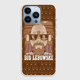 Чехол для iPhone 13 Pro с принтом The Big Lebowski в Новосибирске,  |  | donny | dude | jeff bridges | the big lebowski | walter sobchak | большой лебовский | боулинг | вальтер собчак | джефф бриджес | донни | заяц | кегли | кролик | фильм | чувак