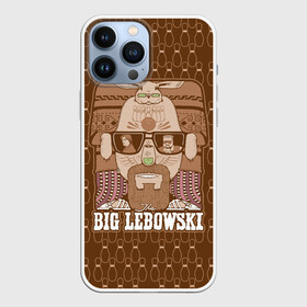 Чехол для iPhone 13 Pro Max с принтом The Big Lebowski в Новосибирске,  |  | donny | dude | jeff bridges | the big lebowski | walter sobchak | большой лебовский | боулинг | вальтер собчак | джефф бриджес | донни | заяц | кегли | кролик | фильм | чувак