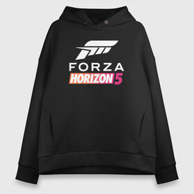 Женское худи Oversize хлопок с принтом Forza Horizon 5 Форза в Новосибирске, френч-терри — 70% хлопок, 30% полиэстер. Мягкий теплый начес внутри —100% хлопок | боковые карманы, эластичные манжеты и нижняя кромка, капюшон на магнитной кнопке | auto | avto | car | forza | game | horizon | motorsport | nfs | race | speed | авто | гонки | игра | машина | нфс | скорость | форза | хорайзен