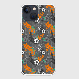 Чехол для iPhone 13 mini с принтом Football в Новосибирске,  |  | fifa | football | uefa | болельщики | ворота | вратарь | гол | голкипер | игрок | кубок | лига чемпионов | матч | пенальти | сборная | соревнования | спорт | стадион | турнир | уефа | фанаты | фифа | футбол