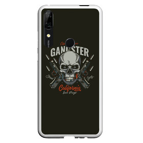 Чехол для Honor P Smart Z с принтом GANGSTER в Новосибирске, Силикон | Область печати: задняя сторона чехла, без боковых панелей | Тематика изображения на принте: gangster | skull | zombie | адамова голова | гангстер | зомби | кладбище | мафиози | мертвец | могила | мумия | навь | пират | скелет | ужас | череп | череп и кости | черепок | черепушка