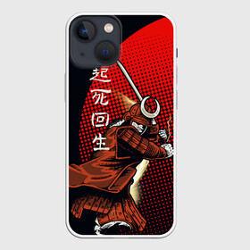 Чехол для iPhone 13 mini с принтом Самурай в Новосибирске,  |  | samurai | буси | воин | самурай | феодалы | философия | япония